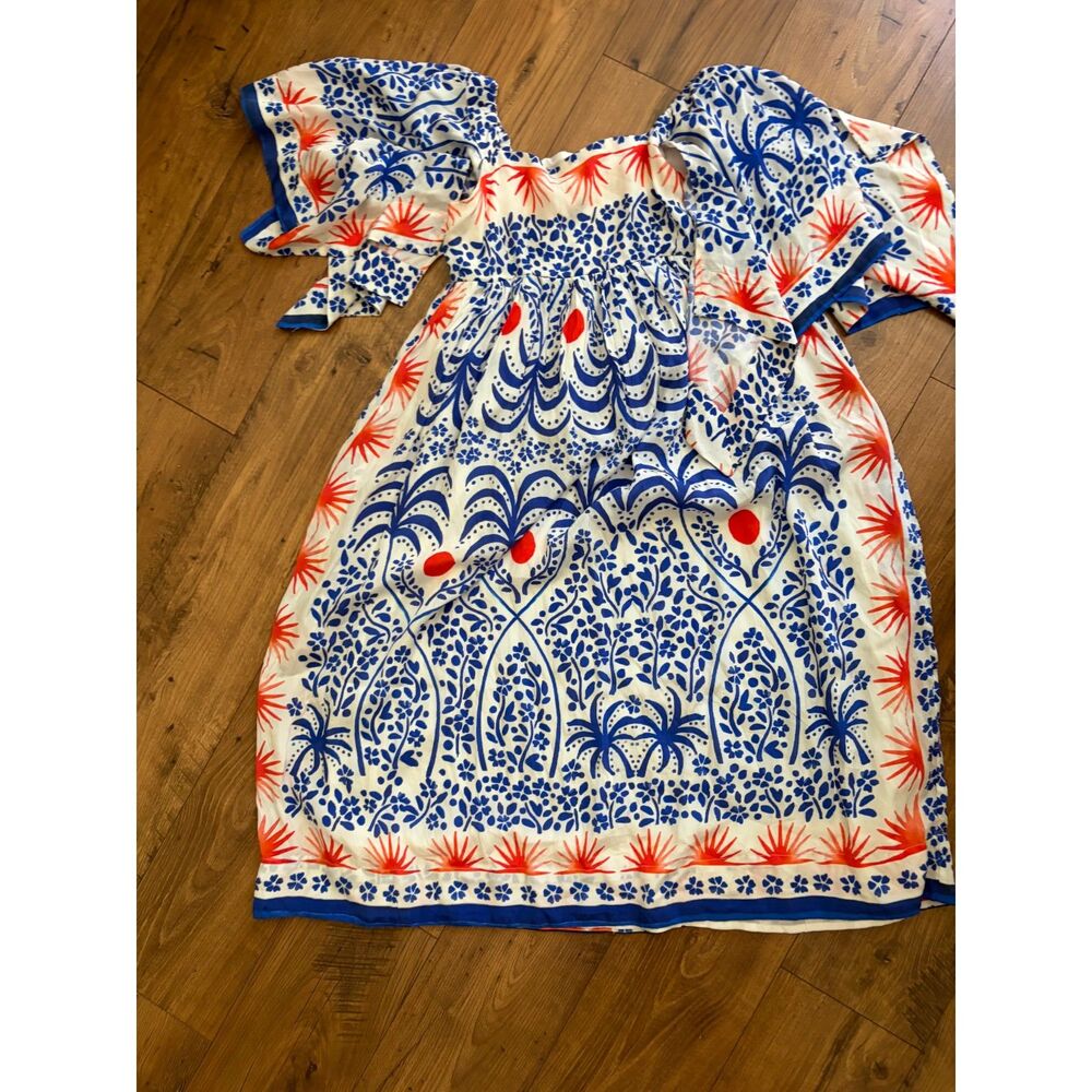 Farm Anthropoligie Rio Afternoon Breeze Caftan BOHO Summer